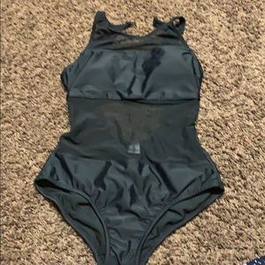 Black bathing suit